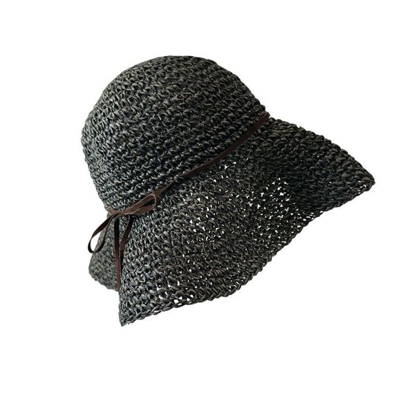 Cablo Camurie Wide Brim Woven Summer Floppy Hat - Picture 1 of 8